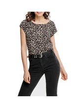 Only T-Shirt Donna Leopardato - Multicolore